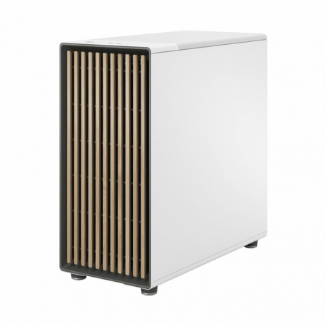 Fractal Design North XL - Tower - extended ATX - windowed side panel (tempered glass) - no power supply (ATX) - chalk white - USB / Audio / Mic - 5
