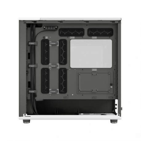 Fractal Design North XL - Tower - extended ATX - windowed side panel (tempered glass) - no power supply (ATX) - chalk white - USB / Audio / Mic - 22