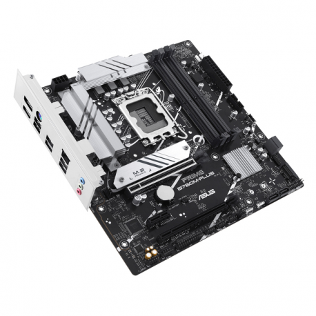 ASUS PRIME B760M-PLUS - Motherboard - micro ATX - LGA1700 Socket - B760 Chipset - USB 3.2 Gen 1, USB 3.2 Gen 2, USB-C 3.2 Gen 1 - 2.5 Gigabit LAN - onboard graphics (CPU required) - HD Audio (8-channel) - 8