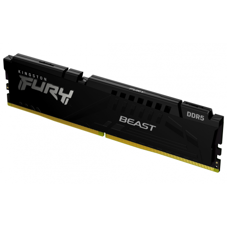 Kingston FURY Beast - DDR5 - module - 32 GB - DIMM 288-pin - 6000 MHz  /  PC5-48000 - CL30 - 1.4 V - unbuffered - on-die ECC - black - 0