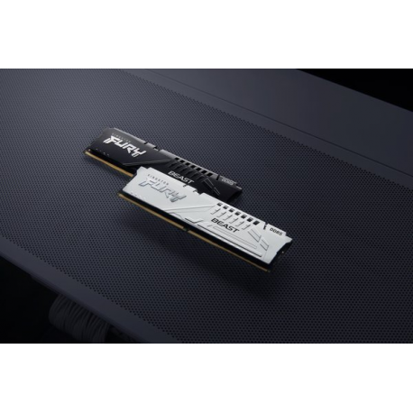 Kingston FURY Beast - DDR5 - module - 32 GB - DIMM 288-pin - 6000 MHz  /  PC5-48000 - CL30 - 1.4 V - unbuffered - on-die ECC - black - 8