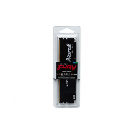 Kingston FURY Beast - DDR5 - module - 32 GB - DIMM 288-pin - 6000 MHz  /  PC5-48000 - CL30 - 1.4 V - unbuffered - on-die ECC - black - 11