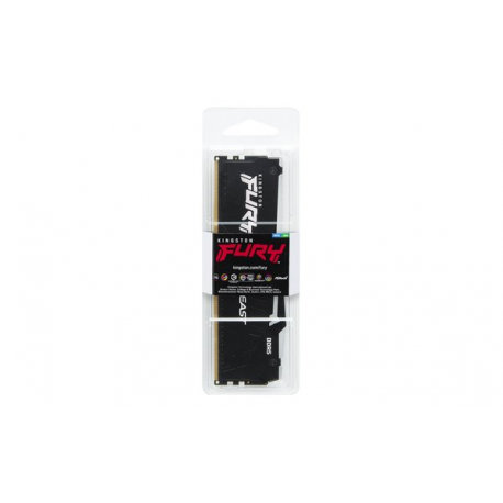 Kingston FURY Beast RGB - DDR5 - module - 32 GB - DIMM 288-pin - 6000 MHz  /  PC5-48000 - CL30 - 1.4 V - unbuffered - on-die ECC - black - 28