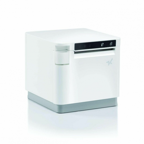 Star mC-Print3 MCP31CI - Receipt printer - direct thermal - Roll (8 cm) - 203 dpi - up to 400 mm / sec - USB-C, LAN, USB host - cutter - white - 0
