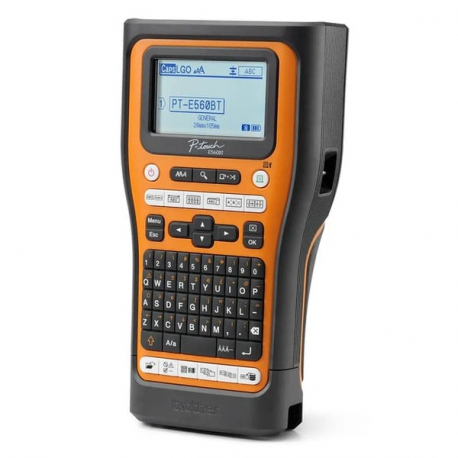 Brother PT-E560BTSP Electrician Labelling Kit, integrated Bluetooth and automatic cutter (Up to 24 mm)