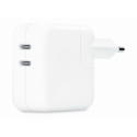 Apple - Power adapter - 35 Watt - 2 output connectors (24 pin USB-C)