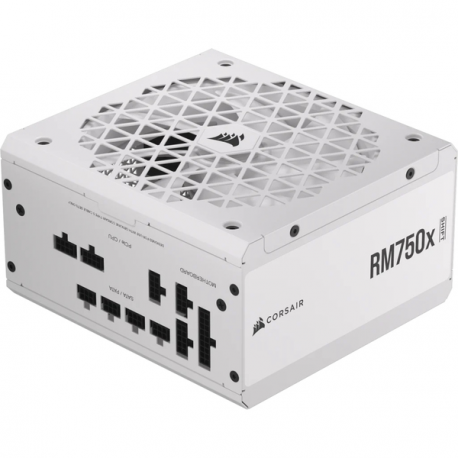 CORSAIR RMx Series RM750x SHIFT - Power supply (internal) - ATX12V 3.0 /  EPS12V 2.92 - 80 PLUS Gold - AC 100-240 V - 750 Watt - white - 7