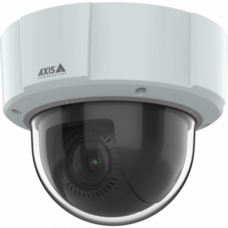 AXIS M55 Series M5526-E - Network surveillance camera - PTZ - dome - outdoor - vandal  /  weatherproof - colour (Day&Night) - 4 MP - 2688 x 1512 - auto iris - audio - LAN 10 / 100 - MJPEG, H.264, AVC, HEVC, H.265, MPEG-4 Part 10, MPEG-H Part 2 - DC 20 - 28 V  /  PoE Class 3 - 0
