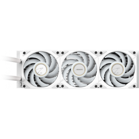 AORUS WATERFORCE X II 360 ICE - Processor liquid cooling system - (for: AM4, TR4, LGA1200, LGA1700, AM5, LGA115x Socket, sTR5) - copper - 120 mm - 1