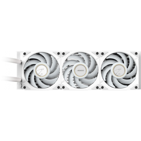 AORUS WATERFORCE X II 360 ICE - Processor liquid cooling system - (for: AM4, TR4, LGA1200, LGA1700, AM5, LGA115x Socket, sTR5) - copper - 120 mm - 2