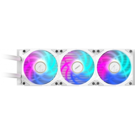 AORUS WATERFORCE X II 360 ICE - Processor liquid cooling system - (for: AM4, TR4, LGA1200, LGA1700, AM5, LGA115x Socket, sTR5) - copper - 120 mm - 4