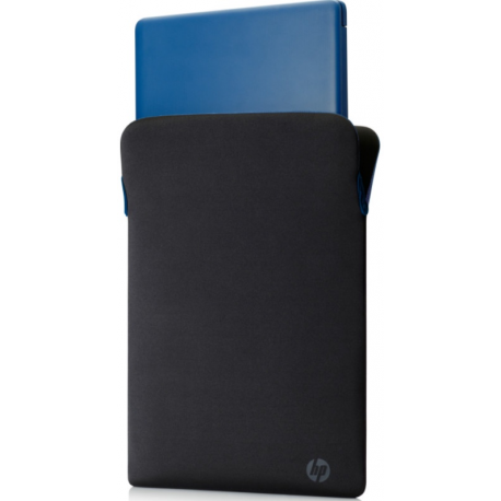 HP Protective - Notebook sleeve - 15.6" - black, blue - for ENVY Laptop 15; ENVY x360 Laptop; Laptop 15; Pavilion x360 Laptop - 11