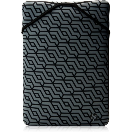 HP Reversible Protective - Notebook sleeve - 14.1" - black, geometric - for Chromebook 14; Chromebook x360; Laptop 14; Pavilion Laptop 14; Pavilion x360 Laptop - 0