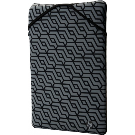 HP Reversible Protective - Notebook sleeve - 14.1" - black, geometric - for Chromebook 14; Chromebook x360; Laptop 14; Pavilion Laptop 14; Pavilion x360 Laptop - 5