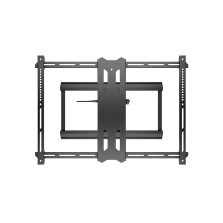 Multibrackets M Universal Flexarm Pro Dual HD Offset - Mounting kit (bracket) - full-motion - for flat panel - solid steel - black - screen size: 42"-100" - wall-mountable - 1