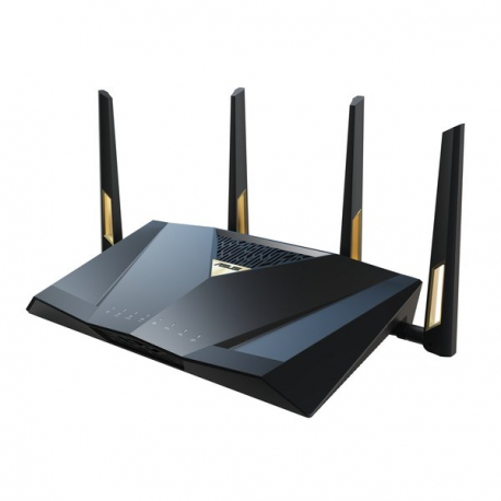 ASUS RT-BE88U - - wireless router - 9-port switch - 1GbE, 2.5GbE - WAN ports: 3 - Wi-Fi 7 - Dual Band - 0