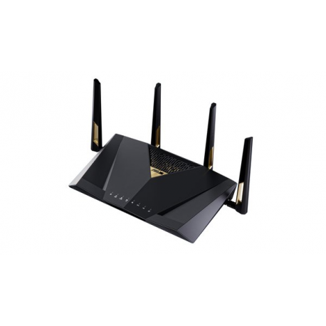 ASUS RT-BE88U - - wireless router - 9-port switch - 1GbE, 2.5GbE - WAN ports: 3 - Wi-Fi 7 - Dual Band - 5