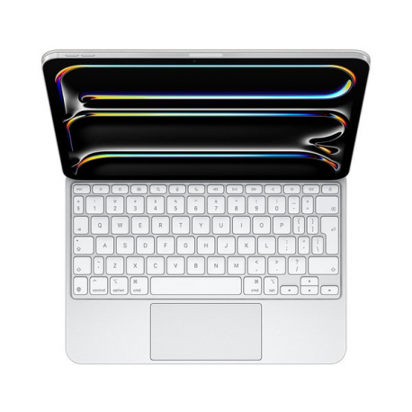 Apple Magic Keyboard - Keyboard and folio case - with trackpad - backlit - Apple Smart connector - Swedish - white - 0