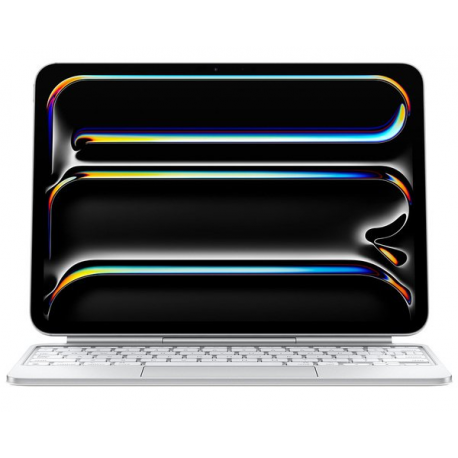 Apple Magic Keyboard - Keyboard and folio case - with trackpad - backlit - Apple Smart connector - Swedish - white - 4