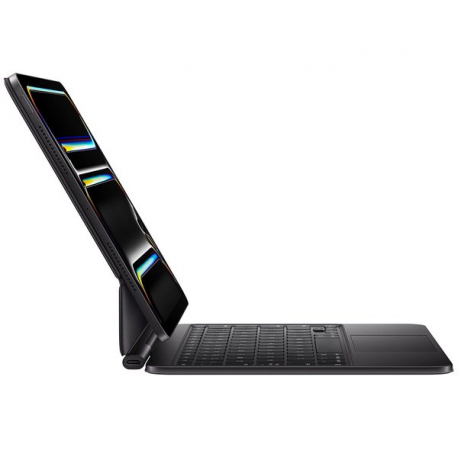 Apple Magic Keyboard - Keyboard and folio case - with trackpad - backlit - Apple Smart connector - Swedish - black - 2