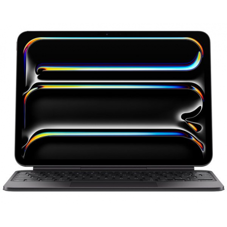 Apple Magic Keyboard - Keyboard and folio case - with trackpad - backlit - Apple Smart connector - Swedish - black - 4