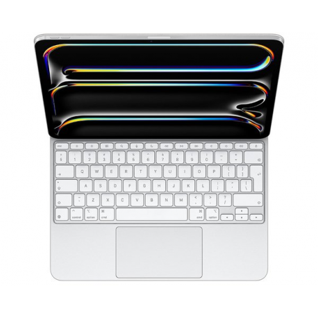 Apple Magic Keyboard - Keyboard and folio case - with trackpad - backlit - Apple Smart connector - Swedish - white - 0