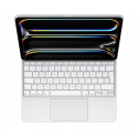 Apple Magic Keyboard - Keyboard and folio case - with trackpad - backlit - Apple Smart connector - Swedish - white