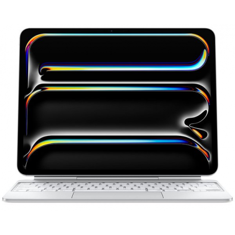 Apple Magic Keyboard - Keyboard and folio case - with trackpad - backlit - Apple Smart connector - Swedish - white - 4