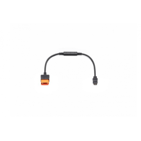 DJI - Power cable - Smart DC (SDC) (M) to XT60 (F) - 12 V - 40 cm - for Power 1000 - 0