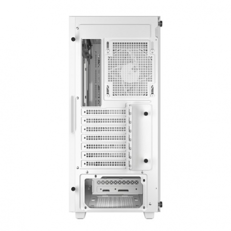 DeepCool CC560 WH V2 - Mid tower - ATX - windowed side panel (tempered glass) - no power supply (ATX / PS / 2) - white - USB / Audio - 12