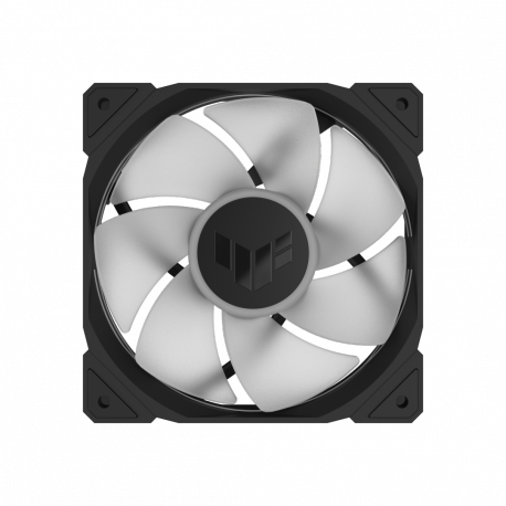 ASUS TUF Gaming TR120 ARGB Reverse - Case fan - 120 mm - black - 4