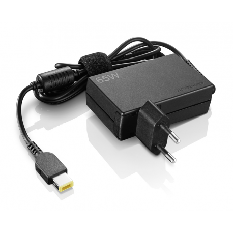 Lenovo ThinkPad 65W Ultraportable AC Adapter - Power adapter - AC 100-240 V - 65 Watt - FRU - 0