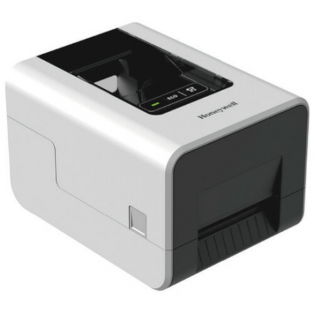 Honeywell PC42E-T - Label printer - direct thermal - Roll (11.4 cm) - 300 dpi - up to 127 mm / sec - LAN, USB 2.0, USB 2.0 host - white - 0