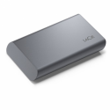 LaCie Mobile Secure STKH2000800 - SSD - High Performance - encrypted - 2 TB - external (portable) - USB 3.2 Gen 2 (USB-C connector) - 256-bit AES - space grey - with 3 years Seagate Rescue Data Recovery