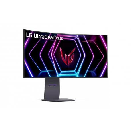 LG UltraGear 39GS95QE-B - OLED monitor - gaming - curved - 39" - 3440 x 1440 UWQHD @ 240 Hz - 275 cd / m² - 1500000:1 - DisplayHDR 400 True Black - 0.03 ms - 2xHDMI, DisplayPort - 1