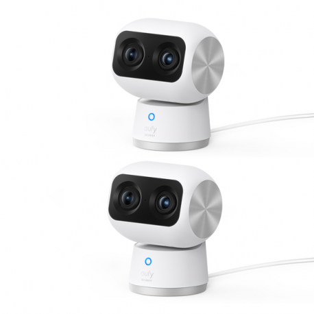 Eufy S350 - Network surveillance camera - pan  /  tilt - indoor - colour (Day&Night) - 3840 x 2160 - 4K - audio - wireless - Wi-Fi - 802.11ax - MPEG-4 - 2