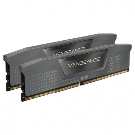 CORSAIR Vengeance - DDR5 - kit - 16 GB: 2 x 16 GB - DIMM 288-pin - 2600 MHz  /  PC5-41600 - CL40 - 1.1 V - grey - 1