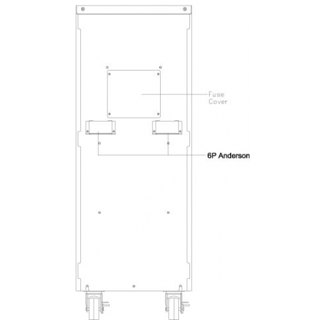 PowerWalker Battery Pack - Battery enclosure - 40 x battery - 9 Ah - for PowerWalker VFI 10000TCP 3 / 1 - 2