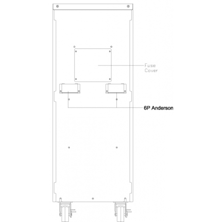 PowerWalker Battery Pack - Battery enclosure - 40 x battery - 9 Ah - for PowerWalker VFI 10000TCP 3 / 1 - 3