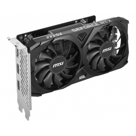 MSI GeForce RTX 3050 VENTUS 2X 6G OC - Graphics card - GF RTX 3050 - 6 GB GDDR6 - PCIe 4.0 x16 - 2 x HDMI, DisplayPort - 3