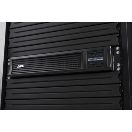 APC Smart-UPS SMT1500RM2UC - UPS (rack-mountable) - AC 120 V - 1 kW - 1440 VA - 1 x battery - USB, serial - output connectors: 6 - 2U - black - with APC SmartConnect - for P / N: SCL500RM1UC, SCL500RM1UNC, SMTL1000RM2UC, SMTL750RM2UC, SMX2000LVNCUS, SMX2000LVUS - 7