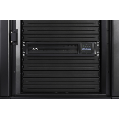 APC Smart-UPS SMT1500RM2UC - UPS (rack-mountable) - AC 120 V - 1 kW - 1440 VA - 1 x battery - USB, serial - output connectors: 6 - 2U - black - with APC SmartConnect - for P / N: SCL500RM1UC, SCL500RM1UNC, SMTL1000RM2UC, SMTL750RM2UC, SMX2000LVNCUS, SMX2000LVUS - 9