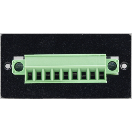 Powerwalker AS / 400 Card 6 Terminal - UPS monitoring module - for PowerWalker VI 1000 R1U, VI 1200, VI 1500 R1U, VI 2200, VI 3000, VI 500 R1U, VI 750 R1U - 1