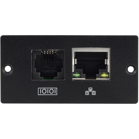 PowerWalker SNMP Manager - Remote management adapter - 100Mb LAN - 100Base-TX - for PowerWalker VFI 100, VFI 1000, VFI 10000, VFI 1500, VFI 180, VFI 2000, VFI 3000, VFI 6000 - 15