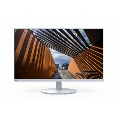 NEC MultiSync E274FL - LED monitor - 27" - 1920 x 1080 Full HD (1080p) @ 60 Hz - VA - 250 cd/m² - 1000:1 - 6 ms - HDMI, DisplayPort, USB-C - speakers - white - 0