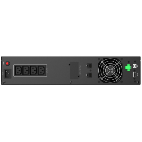 PowerWalker VI 1200 RLE - UPS (rack-mountable) - AC 230 V - 720 Watt - 1200 VA - 7.2 Ah - RS-232, USB - output connectors: 4 - 10