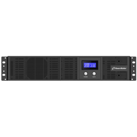 PowerWalker VI 2200 RLE - UPS (rack-mountable) - AC 230 V - 1320 Watt - 2200 VA - 9 Ah - RS-232, USB - output connectors: 4 - 3