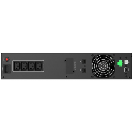 PowerWalker VI 2200 RLE - UPS (rack-mountable) - AC 230 V - 1320 Watt - 2200 VA - 9 Ah - RS-232, USB - output connectors: 4 - 4