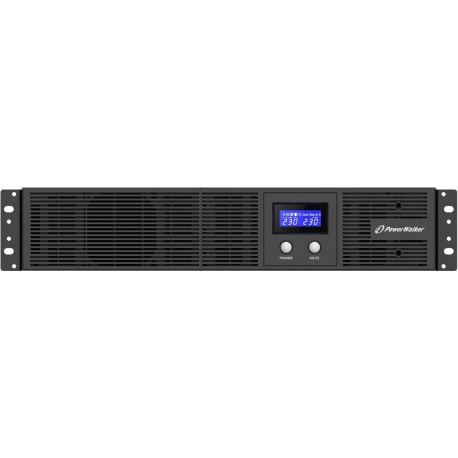 PowerWalker VI 2200 RLE - UPS (rack-mountable) - AC 230 V - 1320 Watt - 2200 VA - 9 Ah - RS-232, USB - output connectors: 4 - 5
