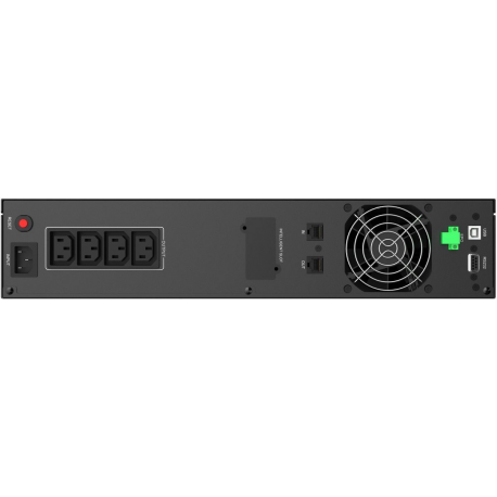 PowerWalker VI 2200 RLE - UPS (rack-mountable) - AC 230 V - 1320 Watt - 2200 VA - 9 Ah - RS-232, USB - output connectors: 4 - 6